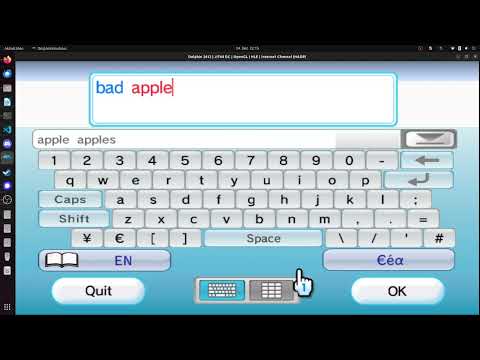 Bad Apple!! but on the Wii Web Browser (with ReviveMii)